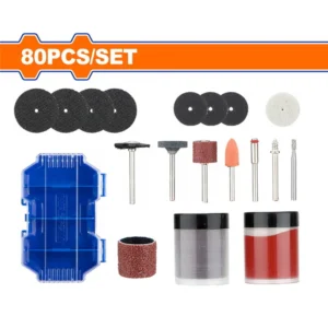 Bộ phụ kiện máy mài mini WADFOW WRR7080 80 chi tiết