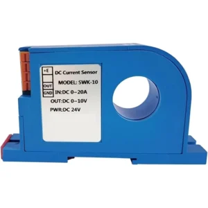 Cảm biến dòng DC SWK-10 đo 0-20A ngõ ra 0-10V nguồn 24VDC