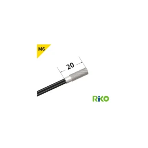Cảm Biến Sợi Quang RIKO FR-620 Đầu M6 Cáp 2 m