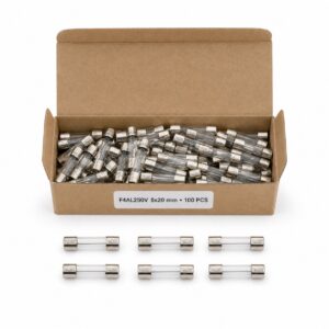 Cầu chì nhanh F4AL250V 4A 250V 5x20 mm hộp 100 cái