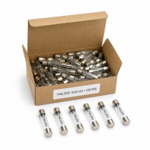 Cầu chì nhanh F4AL250V 4A 250V 6x30 mm hộp 100 cái
