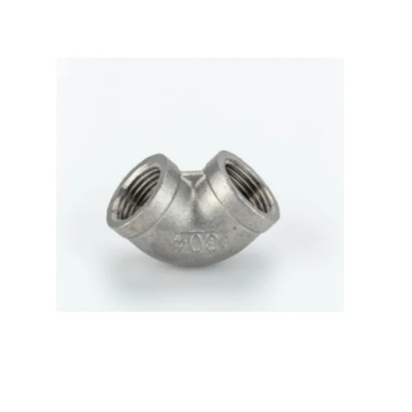 Co ren 90 độ inox 304 DN15 phi 21 Co ren 90 độ inox 304 cỡ DN15 phi 21