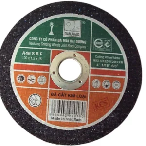 Đá cắt kim loại Hải Dương HD-100 kích thước 100×1,5×16 mm