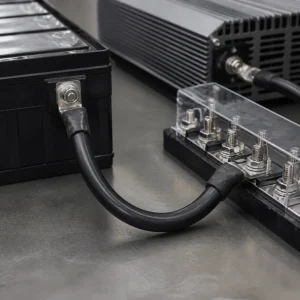 Dây điện 6AWG màu đen đấu nối thiết bị công nghiệp