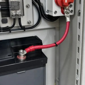 Dây điện 6AWG màu đỏ lắp trong tủ điện công nghiệp