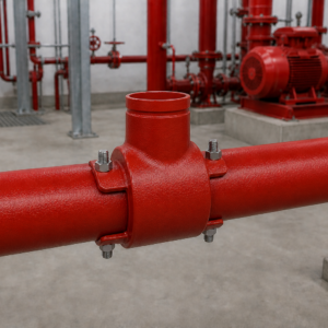 Lắp đặt đai khởi thủy rãnh XGQT3 DN150x65 trên ống ngang