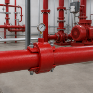 Lắp đặt đai khởi thủy XGQT3S DN150x65 trên ống ngang