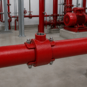 Lắp đặt đai khởi thủy XGQT3S DN200x50 trên ống ngang