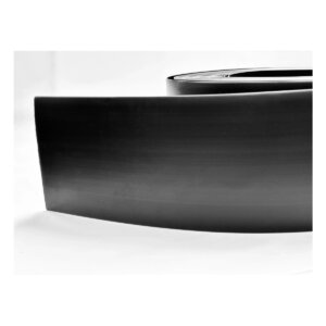 Len chân tường PVC mềm màu đen H100 dạng cuộn