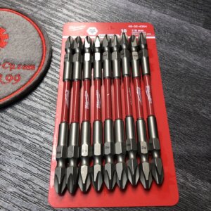 Mũi vít Milwaukee 48-32-4364D PH2 hai đầu dài 110mm, bộ 10 mũi