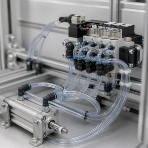 Ứng dụng ống PU phi 8mm trong hệ thống khí nén