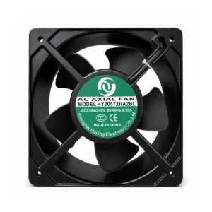 Quạt hướng trục HY20572HA2BL 220-240VAC kích thước 205x205x72mm