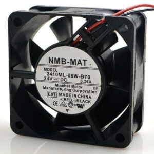 Mẫu tham chiếu quạt tản nhiệt DC 24V 0.25A NMB 60x60x25 mm