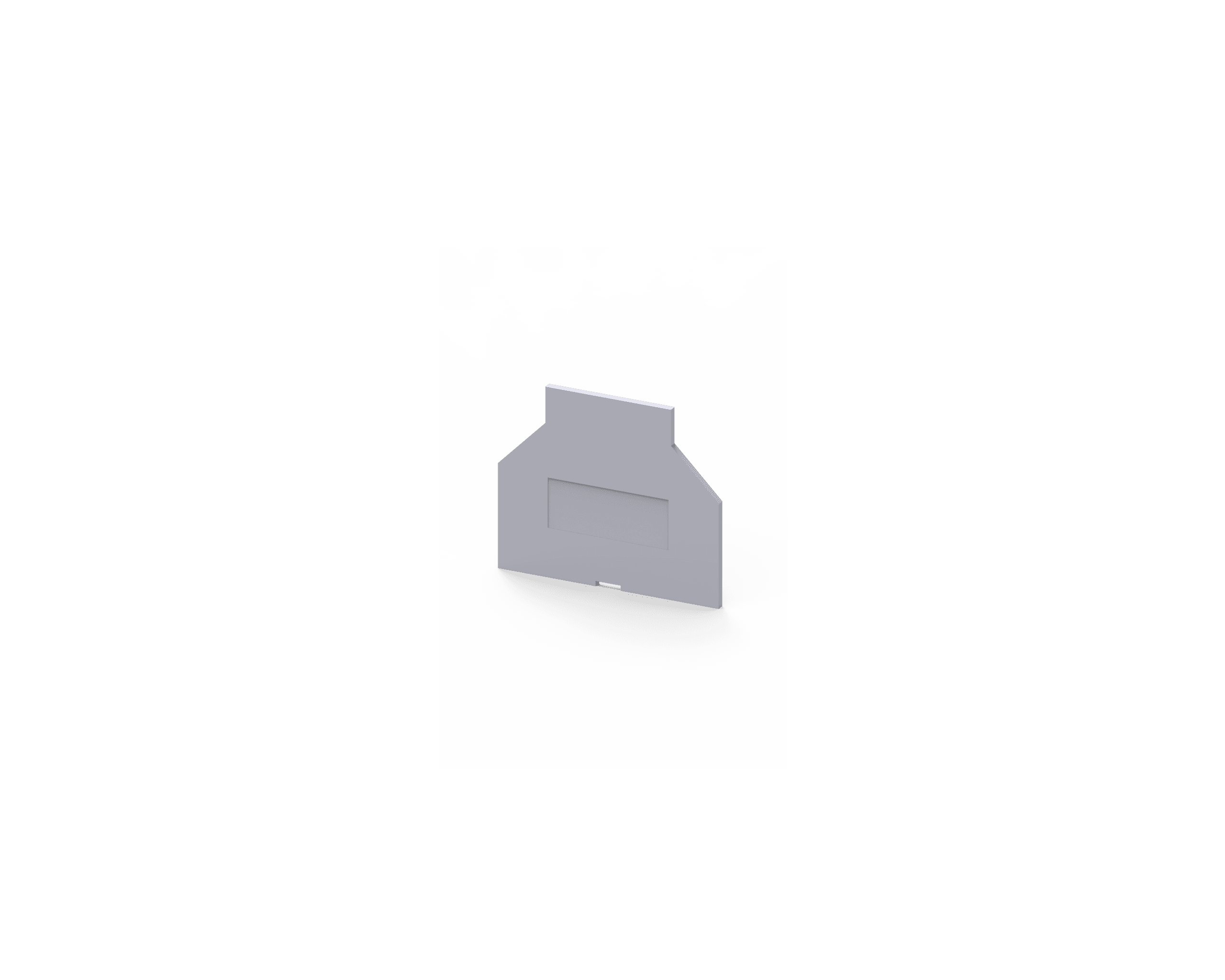Tấm ngăn Connectwell PP2.5/4UN cho CTS2.5UN Tấm ngăn Connectwell PP2.5/4UN màu xám