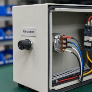 Ứng dụng biến trở WH13801-504 500kΩ trên bảng điều khiển