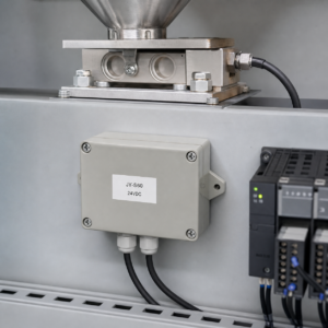 Ứng dụng bộ khuếch đại loadcell JY-S60 kết nối loadcell và PLC