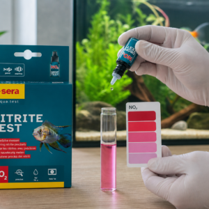 Kiểm tra nitrite NO2 trong nước bằng bộ test Sera