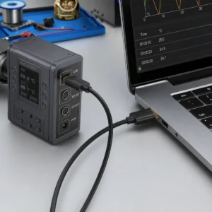 Cáp Mini USB UGREEN 10385 kết nối data logger với laptop