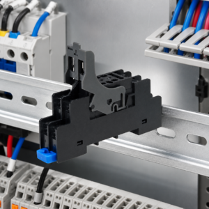 Ứng dụng Đế Relay IDEC SJ2S-05B 2 Cực Gắn Ray DIN trong hệ thống công nghiệp