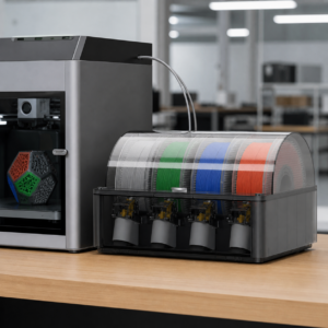 Ứng dụng hệ thống vật liệu tự động Bambu Lab AMS với máy in 3D