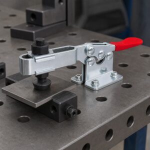 Ứng dụng kẹp định vị GH-201-B trên đồ gá cơ khí