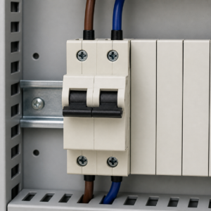 Ứng dụng MCB Mitsubishi BH-D6 2P 20A D2P-020C6M trong hệ thống công nghiệp