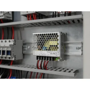 Ứng dụng nguồn Mean Well LRS-75-24 trong tủ điện
