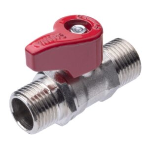 Van bi mini SANWA BV15MM DN15 ren ngoài hai đầu
