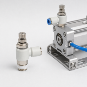 Van Tiết Lưu Khí Nén AirTAC PSL402A Ống 4 mm Ren PT1/4 – ảnh sản phẩm và ứng dụng