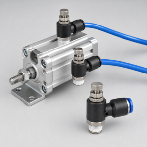 Van Tiết Lưu Khí Nén AirTAC PSL602AD Ống 6 mm Ren PT1/4 – ảnh sản phẩm và ứng dụng