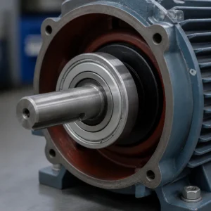 Vòng bi 6318ZZ lắp trên trục máy công nghiệp